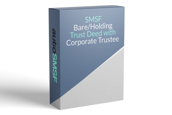 SMSF Bare Holding Trust Deed Corporate Trustee